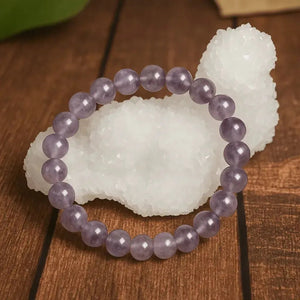 Pulsera de Amatista - Mineral anti-estrés