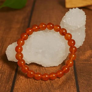Pulsera de Cornalina - Mineral de la energía física