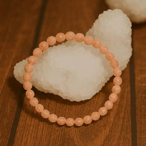 Pulsera de Piedra Sol Faceteada – Mineral de Vitalidad y Confianza